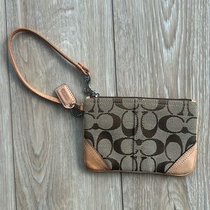 Coach wristlet